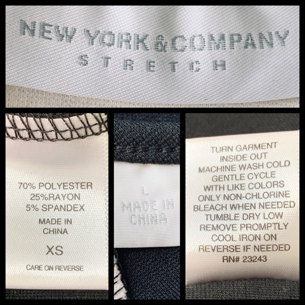 New York & Co Slimming A-Line Dress Size XS - Picture 6 of 6